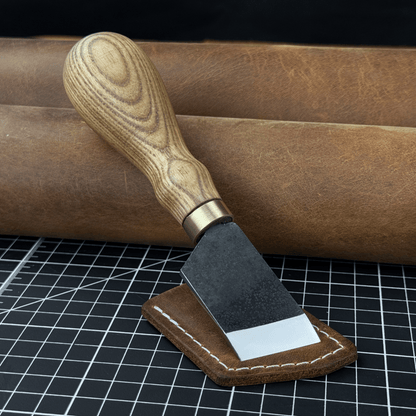 Angled Leather Skiving Knife, 3 cm (1.18 inches) - 1