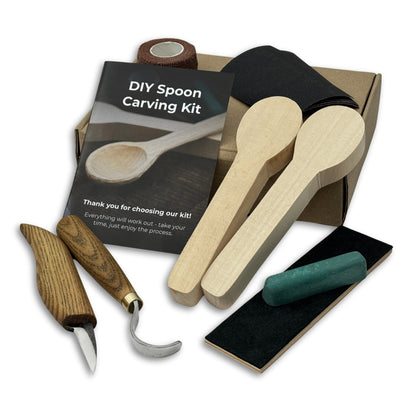 Beginner DIY Spoon Carving Kit - 1