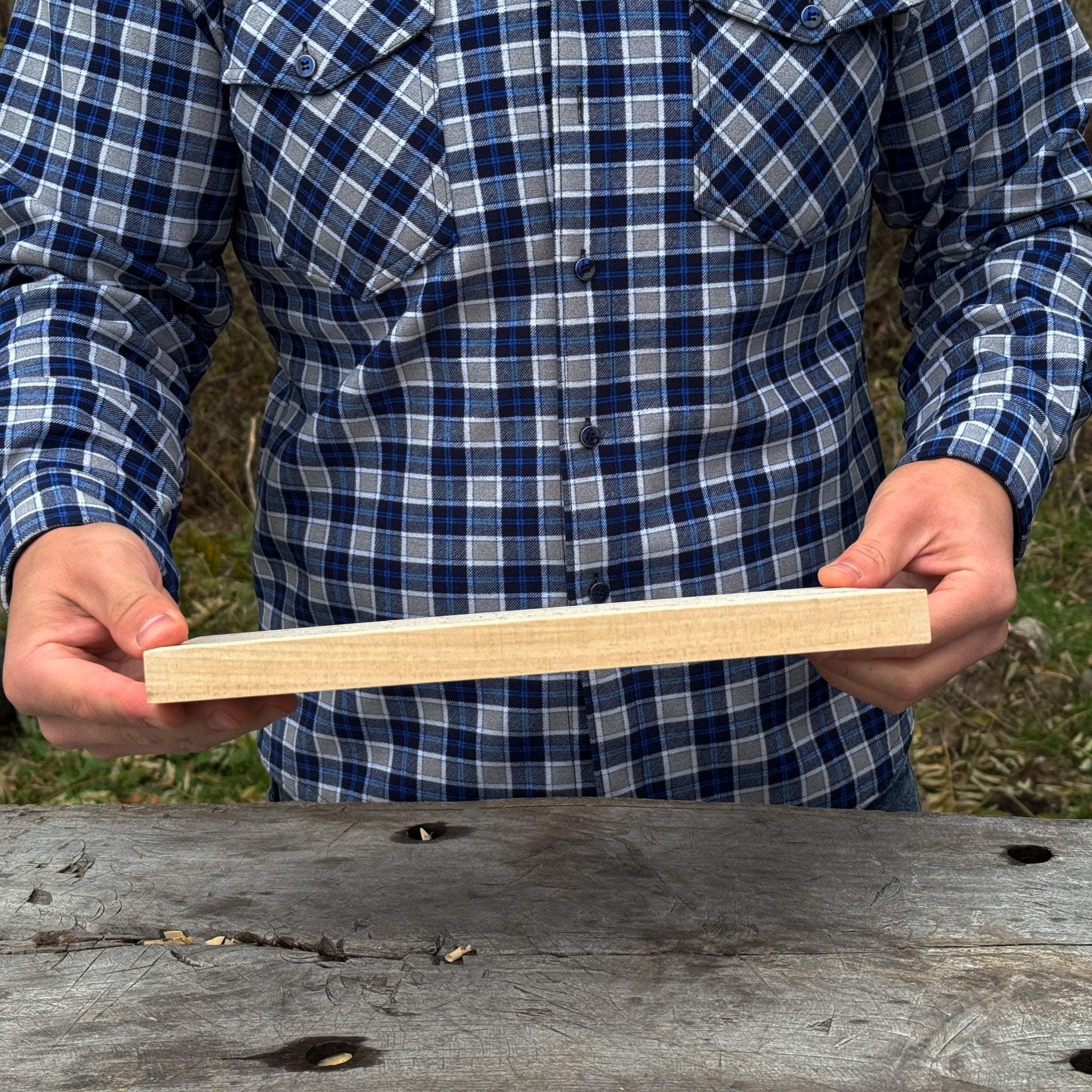 Big Basswood Woodcarving Practice Board - 3