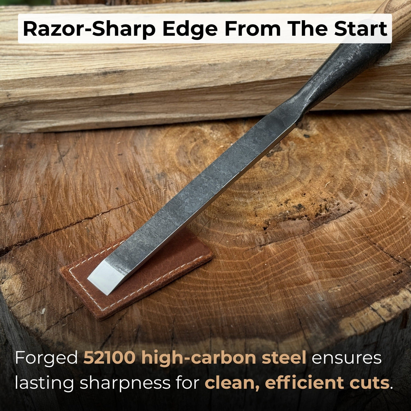 Carpenters Slick Chisel, 20 - 100 mm (0.8 - 3.9 inches) - Sharky Forged ...