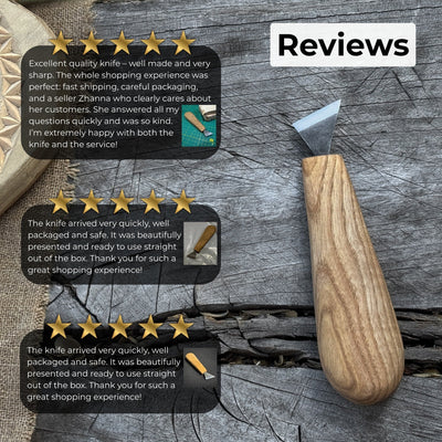 Chip Carving Knife, 2.5 cm (1 inch) - 9