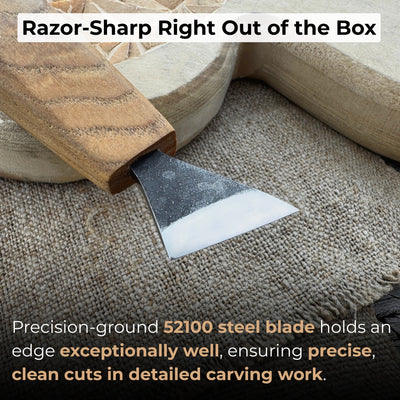 Chip Carving Knife, 2.5 cm (1 inch) - 2