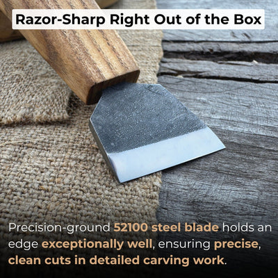 Chip Carving Knife, 3 cm (1.2 inches) - 2