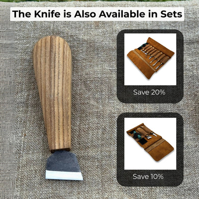 Chip Carving Knife, 3 cm (1.2 inches) - 10