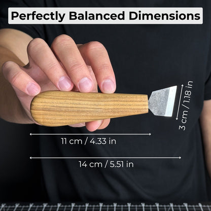 Chip Carving Knife, 3 cm (1.2 inches) - 5