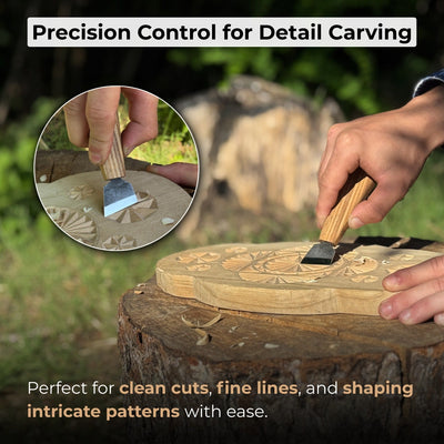 Chip Carving Knife, 3 cm (1.2 inches) - 7