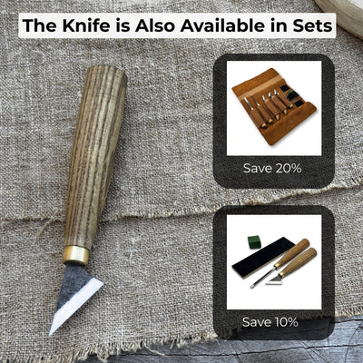 Chip Carving Knife, 3.5 cm (1.4 inches) - 10