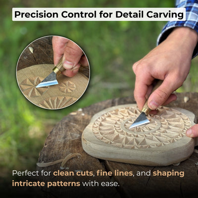 Chip Carving Knife, 3.5 cm (1.4 inches) - 7