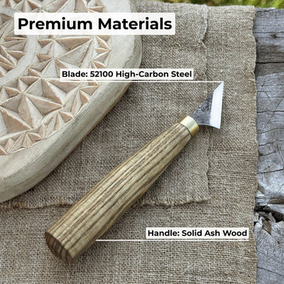 Chip Carving Knife, 3.5 cm (1.4 inches) - 6
