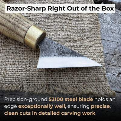 Chip Carving Knife, 3.5 cm (1.4 inches) - 2