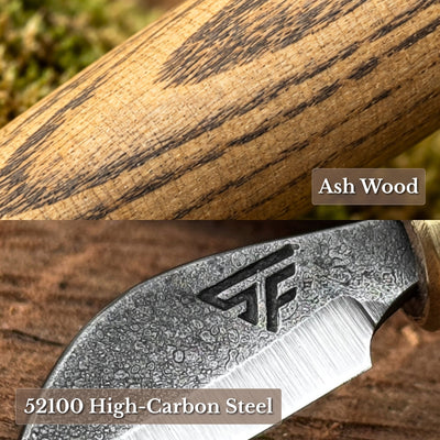Chip Carving Knife, blade 3 cm (1.2 inches) - 7