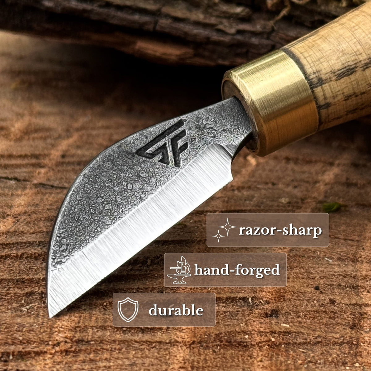Chip Carving Knife, blade 3 cm (1.2 inches) - 2