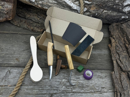 Craft Your Own Wooden Spoon – All - in - One Whittling Kit - 7