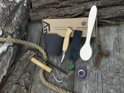 Craft Your Own Wooden Spoon – All - in - One Whittling Kit - 6