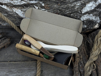Craft Your Own Wooden Spoon – All - in - One Whittling Kit - 2