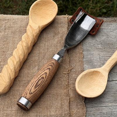 Curved Bowl Gouge, 10 - 45 mm (0.4 - 1.8 inches) - 1