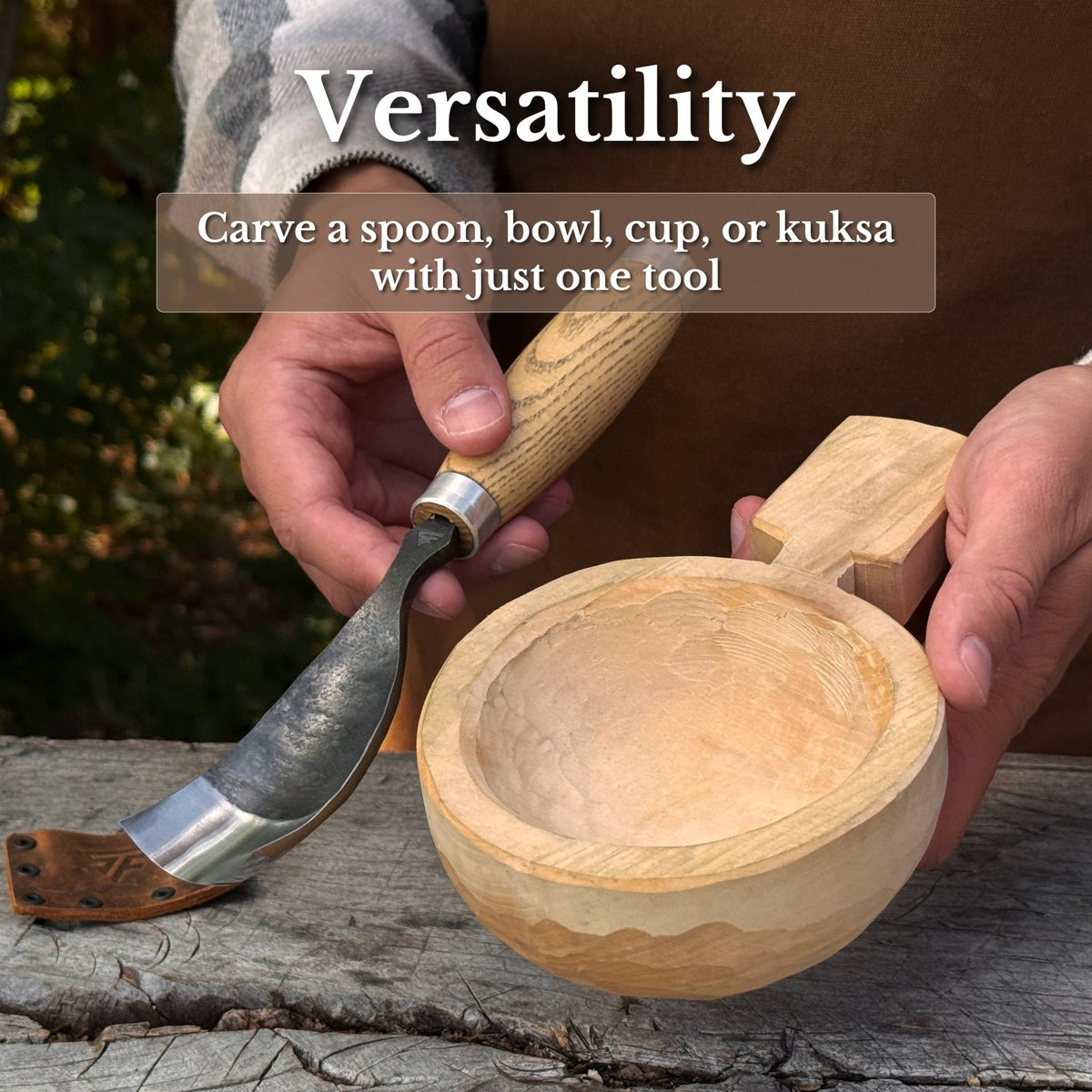 Curved Bowl Gouge, 10 - 45 mm (0.4 - 1.8 inches) - 11