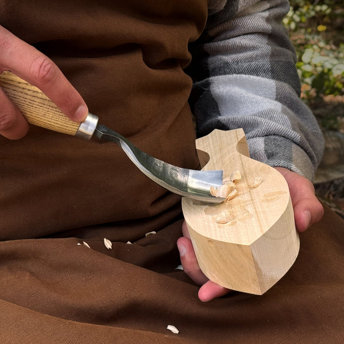 Curved Bowl Gouge, 10 - 45 mm (0.4 - 1.8 inches) - 6