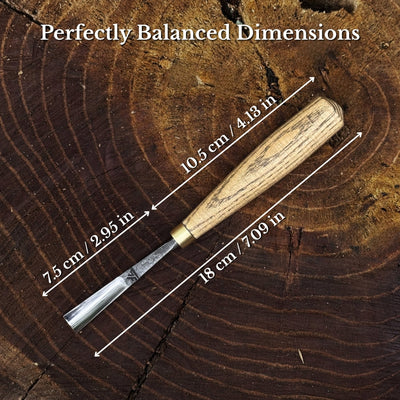 Curved Detail Carving Gouge – 12 mm (0.47 inches) - 2