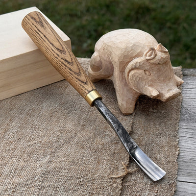 Curved Detail Carving Gouge – 8 mm / 12 mm (0.31 / 0.47 inches) - 1