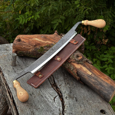 Curved Draw Knife (Push/Pull Shave), 25.5 cm (10 inch) Cutting Edge - 1