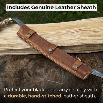 Curved Draw Knife (Push/Pull Shave), 25.5 cm (10 inch) Cutting Edge - 4