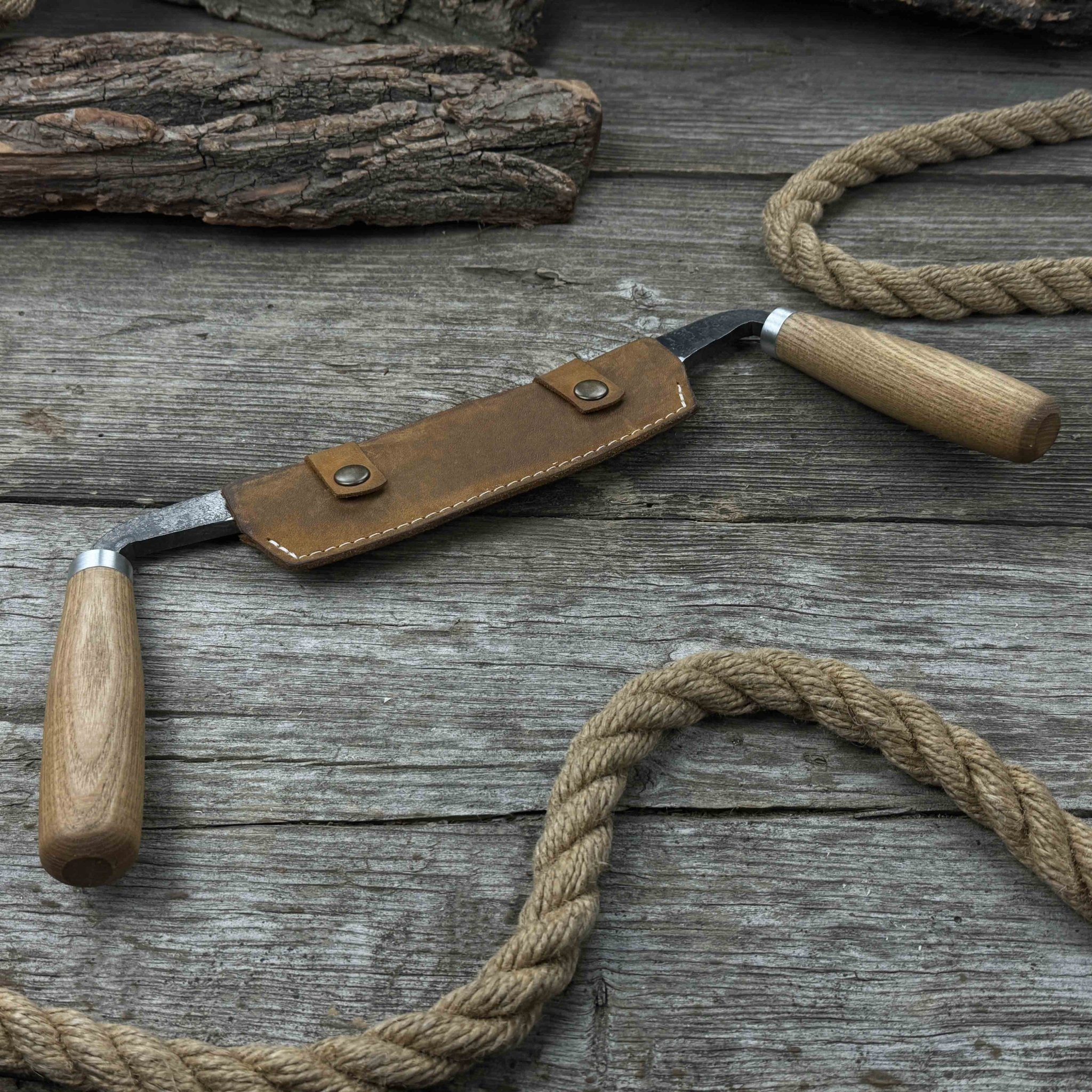 Curved Drawknife (Push/Pull), 14.5 cm (5.7 inches) - 4