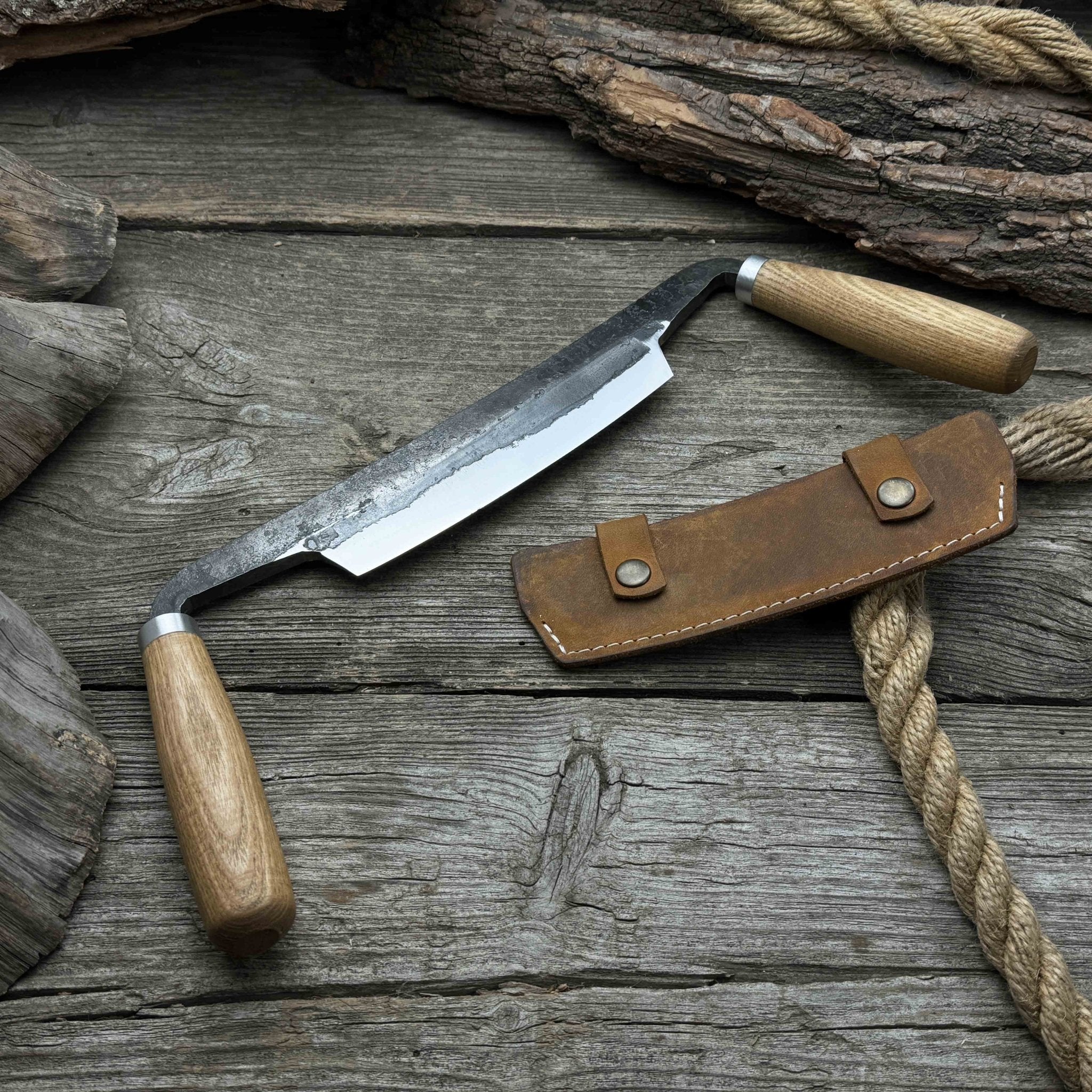 Curved Drawknife (Push/Pull), 14.5 cm (5.7 inches) - 6