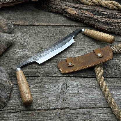 Curved Drawknife (Push/Pull), 14.5 cm (5.7 inches) - 6