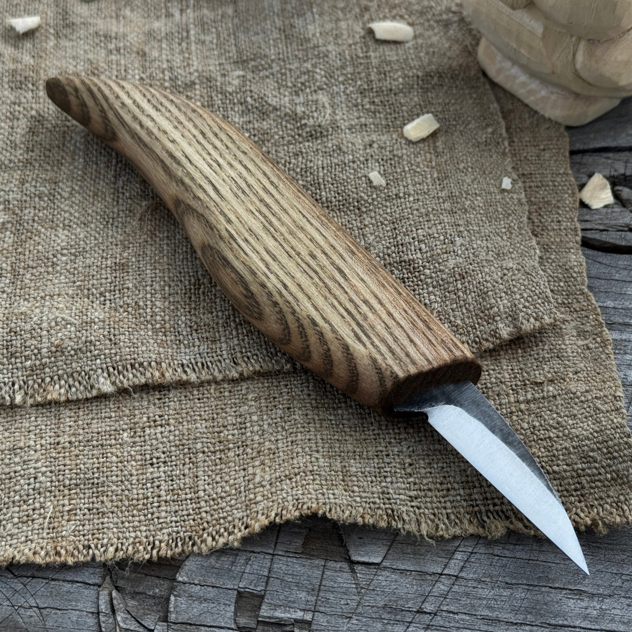 Detail Knife for Wood Carving, 4 cm (1.57 inches) - Sharky Forged Steel ...