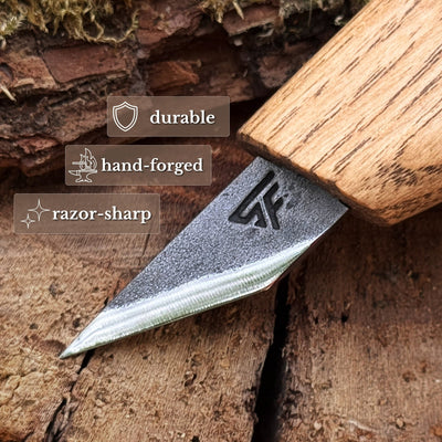 Detail Wood Carving Knife, 2.5 cm (1 inch) - 2