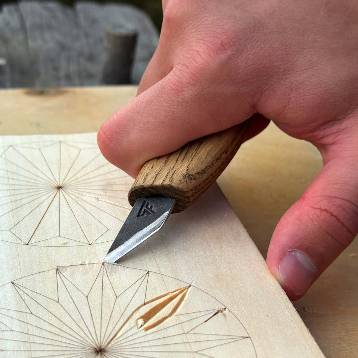 Detail Wood Carving Knife, 2.5 cm (1 inch) - 4