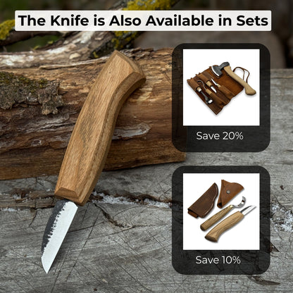 Detail Wood Carving Knife, Blade 5 cm (1.97 inches) - 10