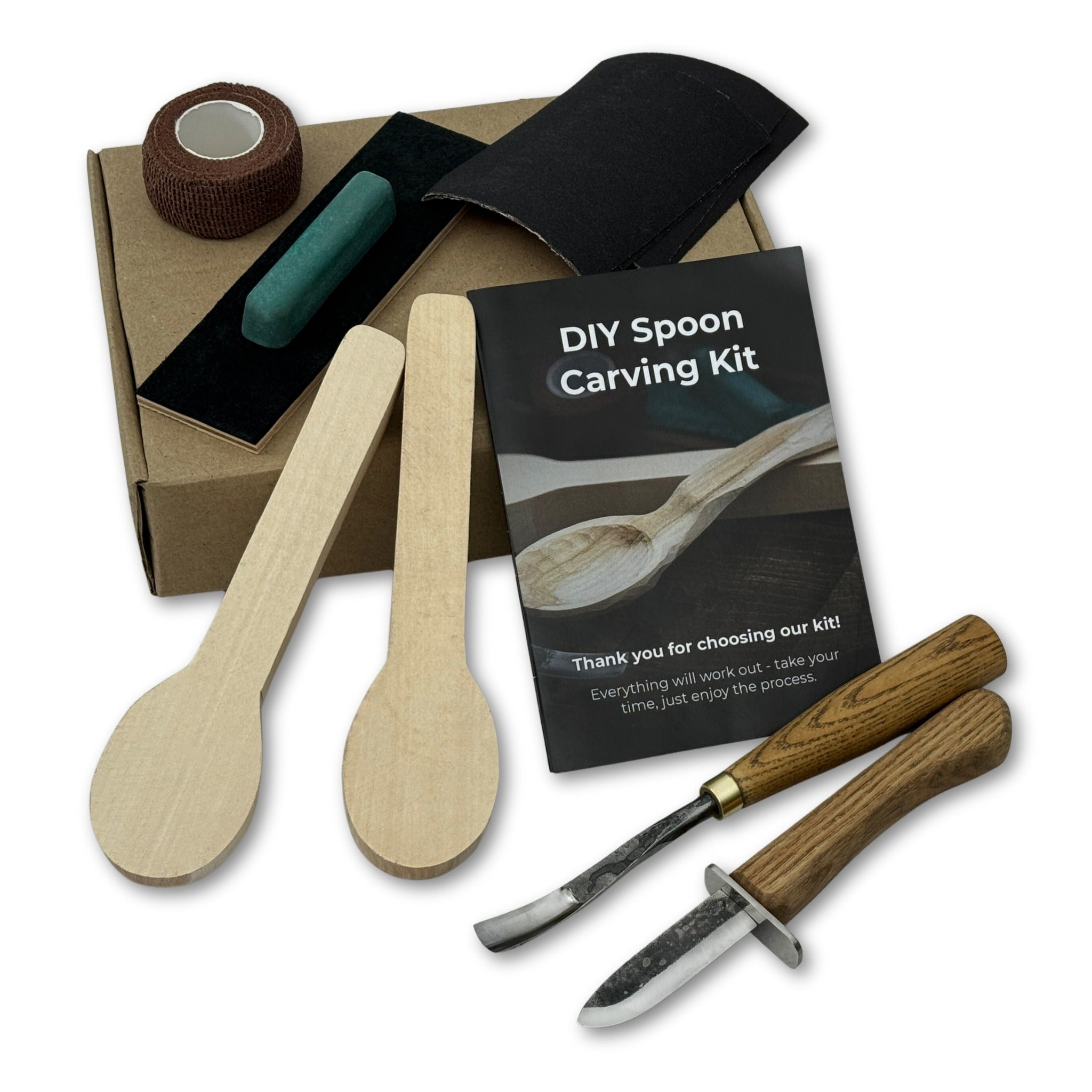 DIY 2 - Piece Spoon Carving Kit for Beginners - 1