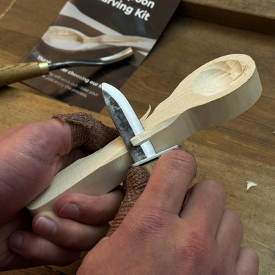 DIY 2 - Piece Spoon Carving Kit for Beginners - 8