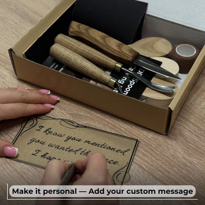 DIY 3 - Piece Spoon Carving Kit - 4