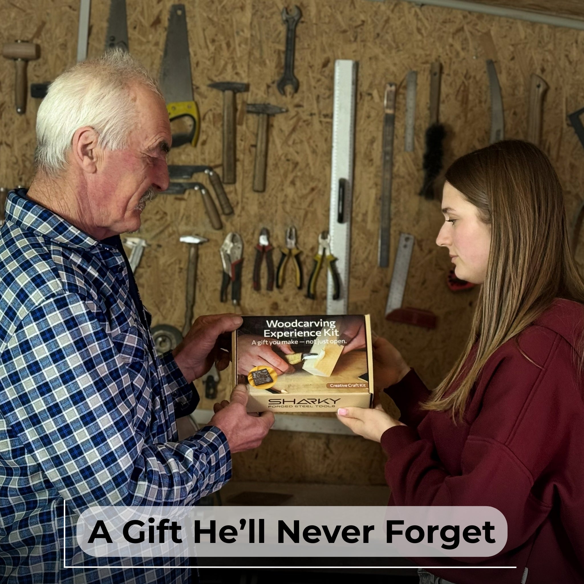 DIY Beaver Carving Kit – Wood Art Set with V - Chisel & Video Guide - 11