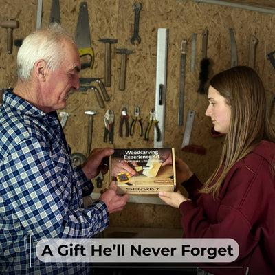 DIY Beaver Carving Kit – Wood Art Set with V - Chisel & Video Guide - 11