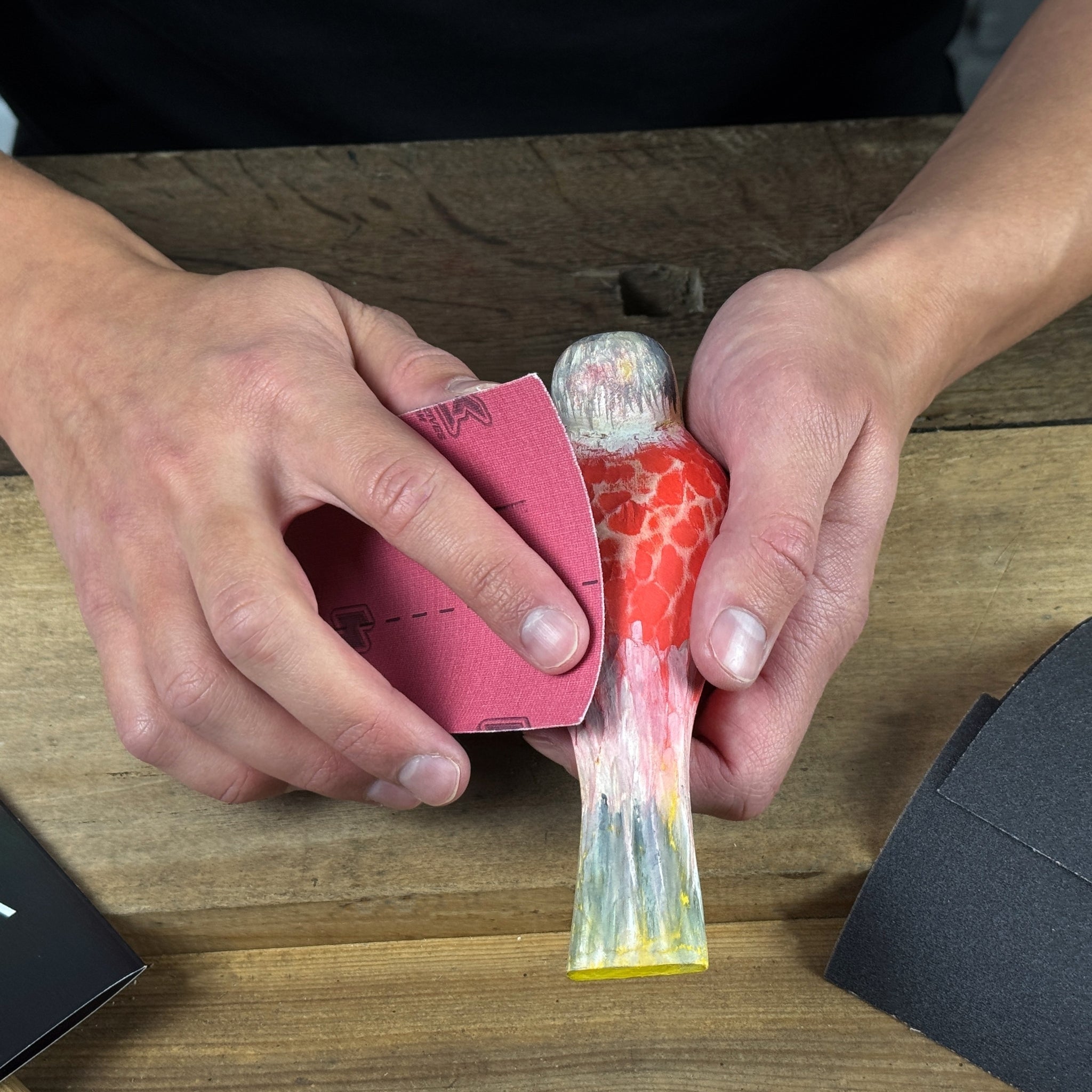 DIY Bird Wood Carving & Painting Kit - 9