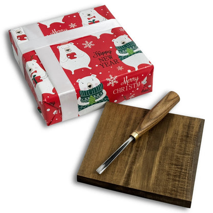 DIY Christmas Picture Cutting Kit – Beginner Wood Carving Wall Art Set - 8