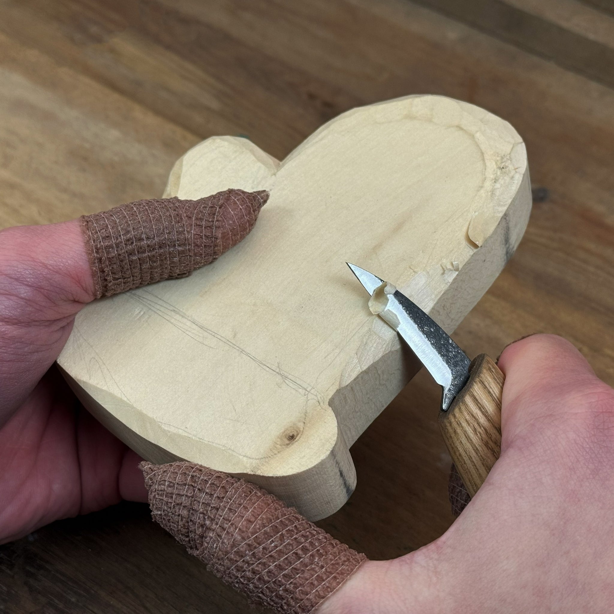 DIY Glove Wood Carving & Painting Kit - 8