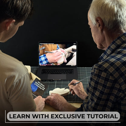DIY Glove Wood Carving & Painting Kit - 4