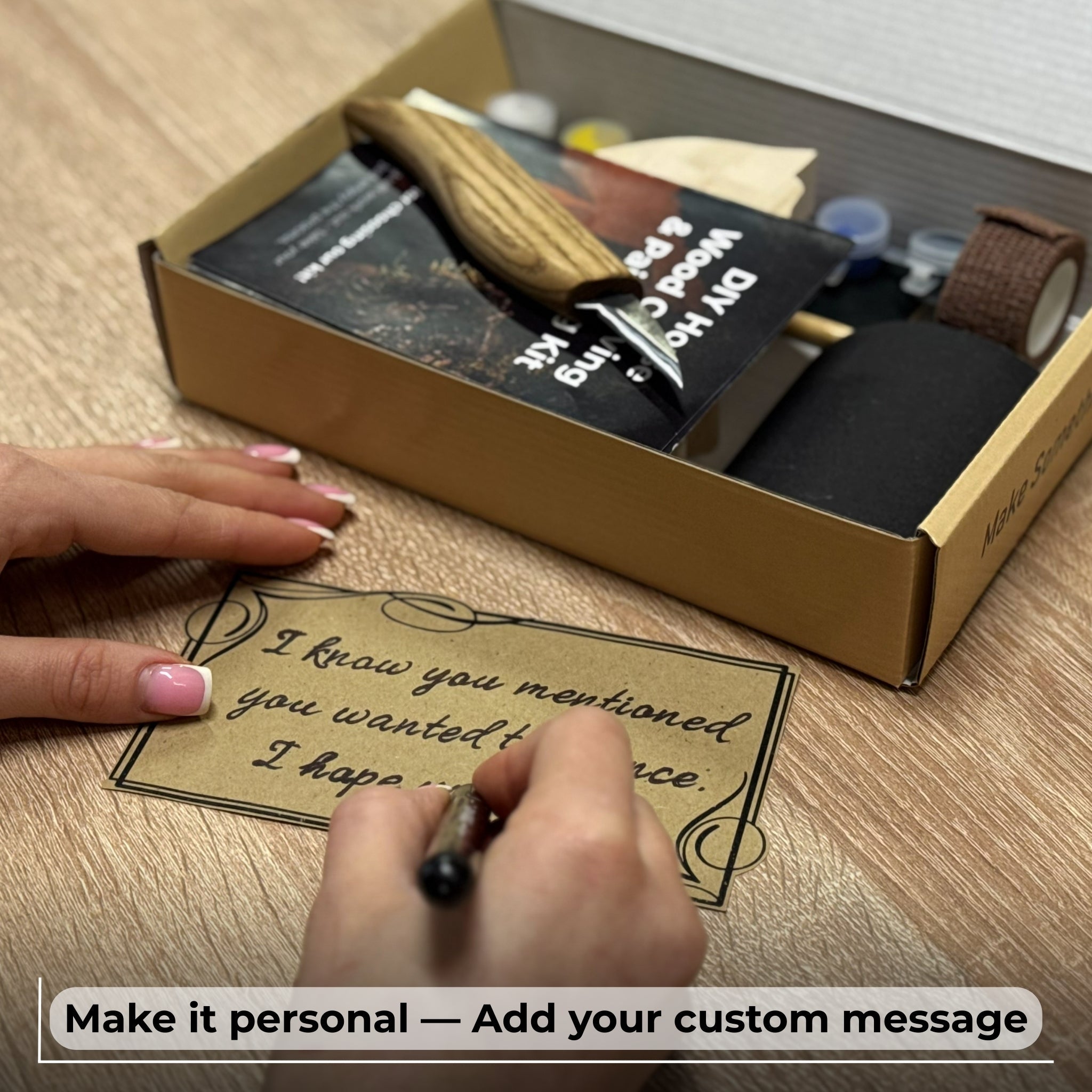 DIY Horse Wood Carving & Painting Kit - 4