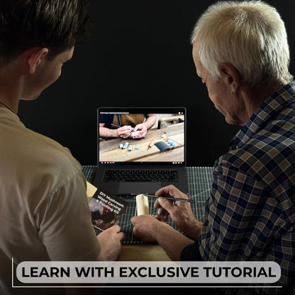 DIY Mushroom Wood Carving & Painting Kit - 4