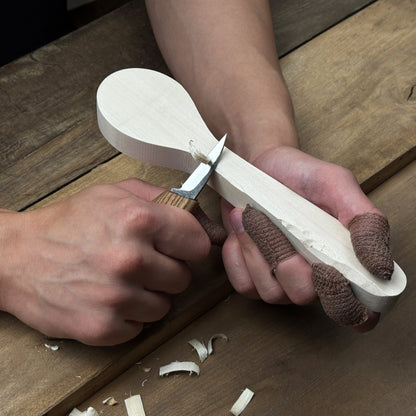 DIY Spoon Carving Kit for Beginners – Hook Knife & Whittling Tools - 5