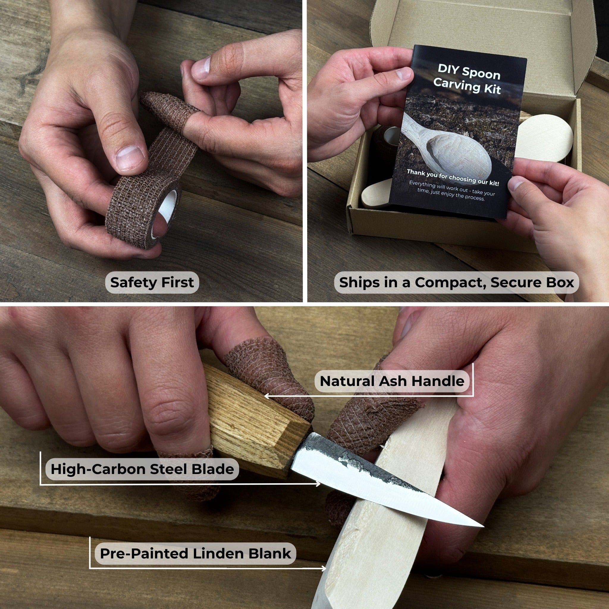 DIY Wood Carving Kit – Spoon Making Set for Beginners - 3