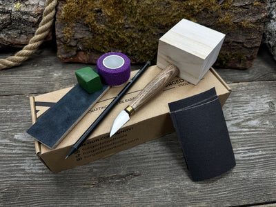 Dog Carving Kit - Complete Starter Whittling Kit for Beginners, Adults, Teens, and Kids - 3