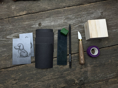 Dog Carving Kit - Complete Starter Whittling Kit for Beginners, Adults, Teens, and Kids - 5