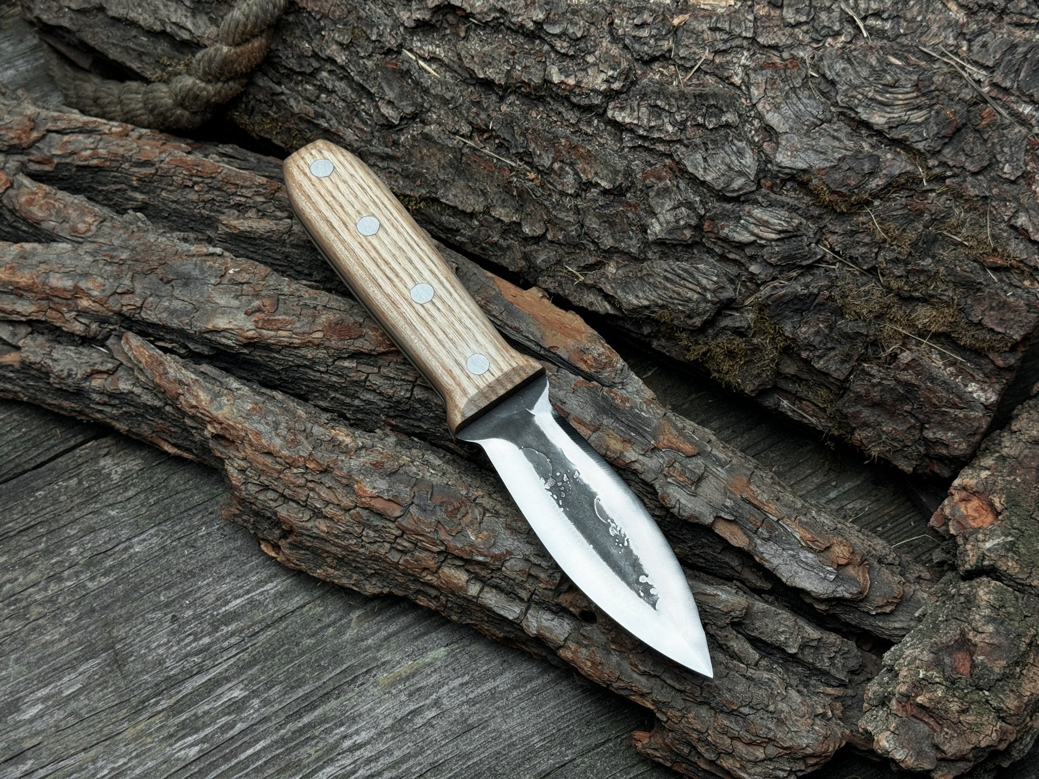 Double - Edged Bushcraft Knife, 8.5 cm (3.35 inches) - 3