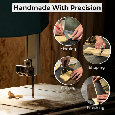 Dual - Sided Leather Paddle Strop For Hook Knives & Gouges - 7